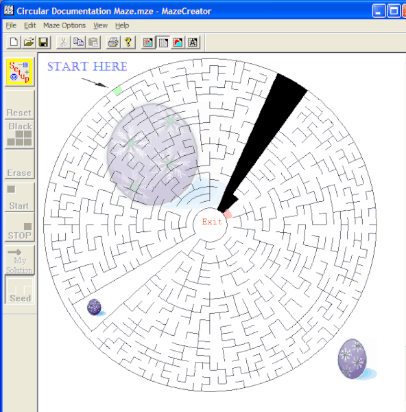 Click to view Maze Creator STD 3.64 screenshot